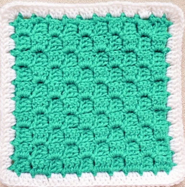 Bordered C2C Granny Square