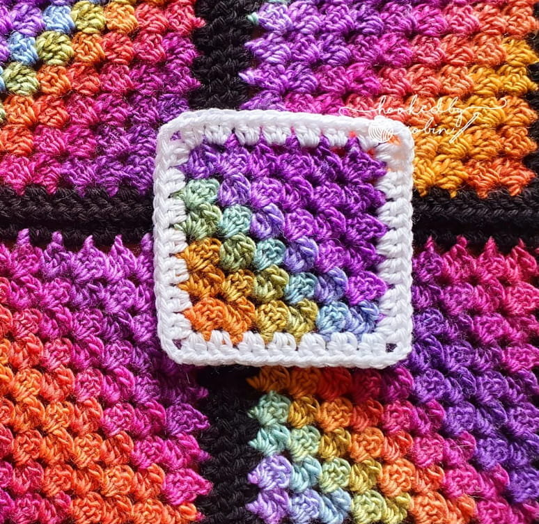 Classic Diagonal C2C Granny Square