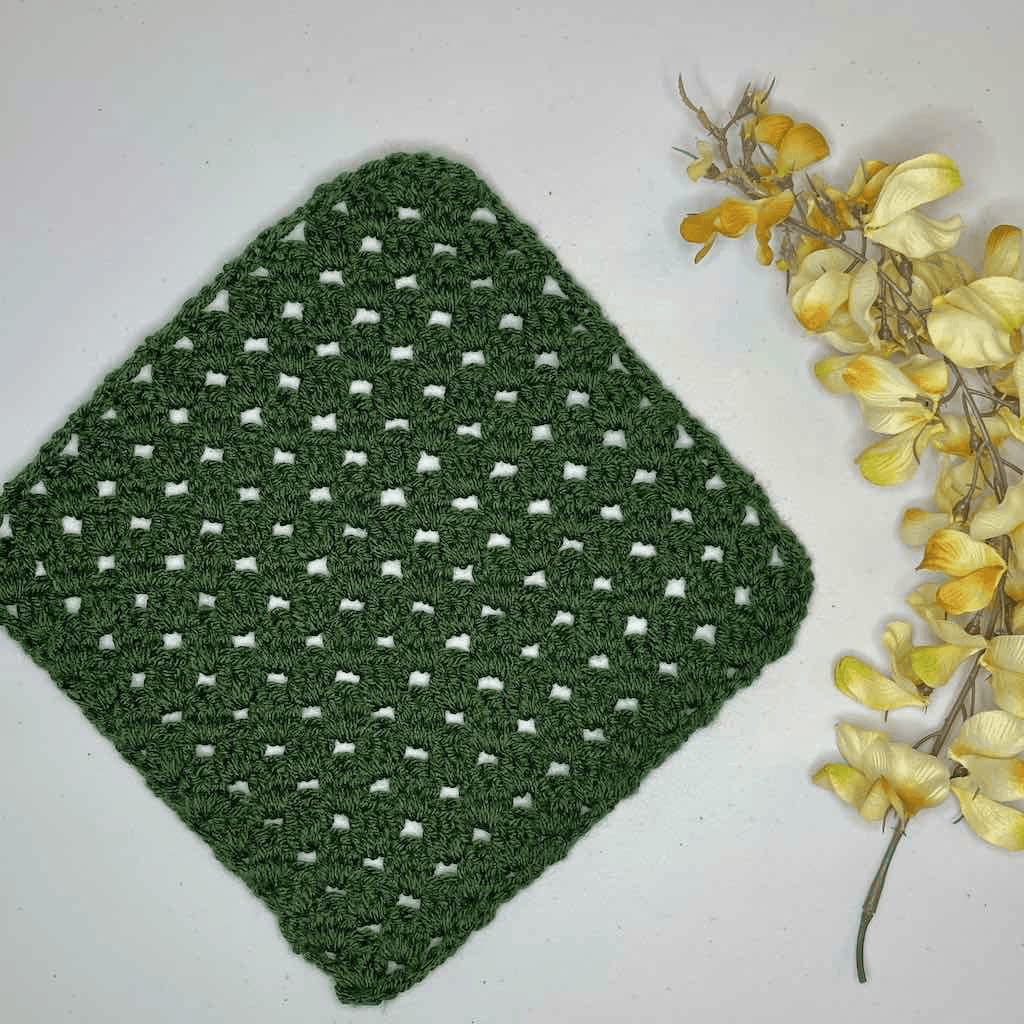 Delicate Lace C2C Granny Square