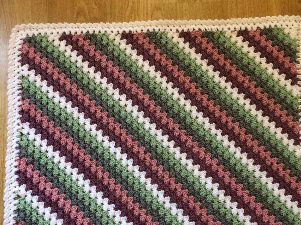 Jumbo Bulky C2C Granny Square